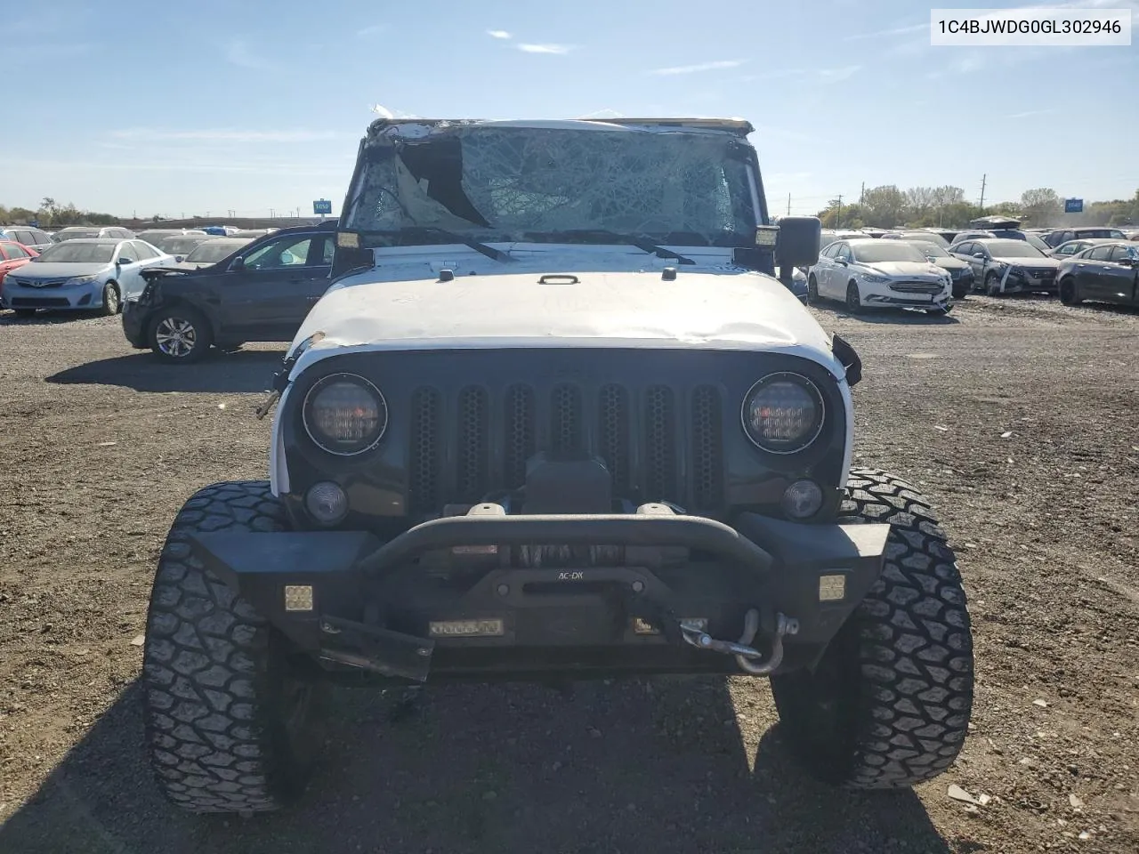 2016 Jeep Wrangler Unlimited Sport VIN: 1C4BJWDG0GL302946 Lot: 76579544