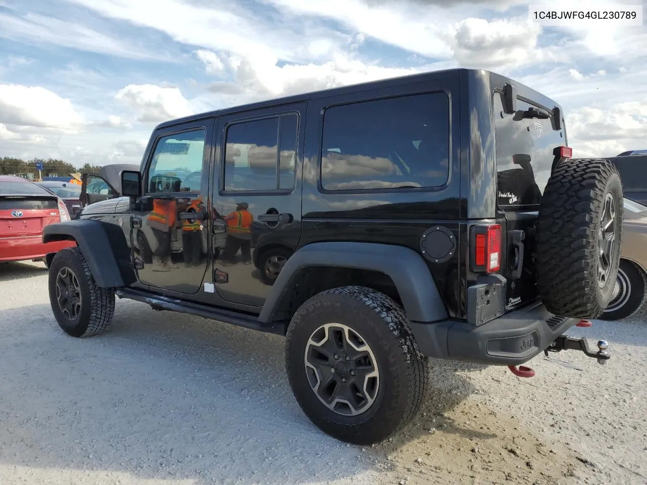 2016 Jeep Wrangler Unlimited Rubicon VIN: 1C4BJWFG4GL230789 Lot: 76992394