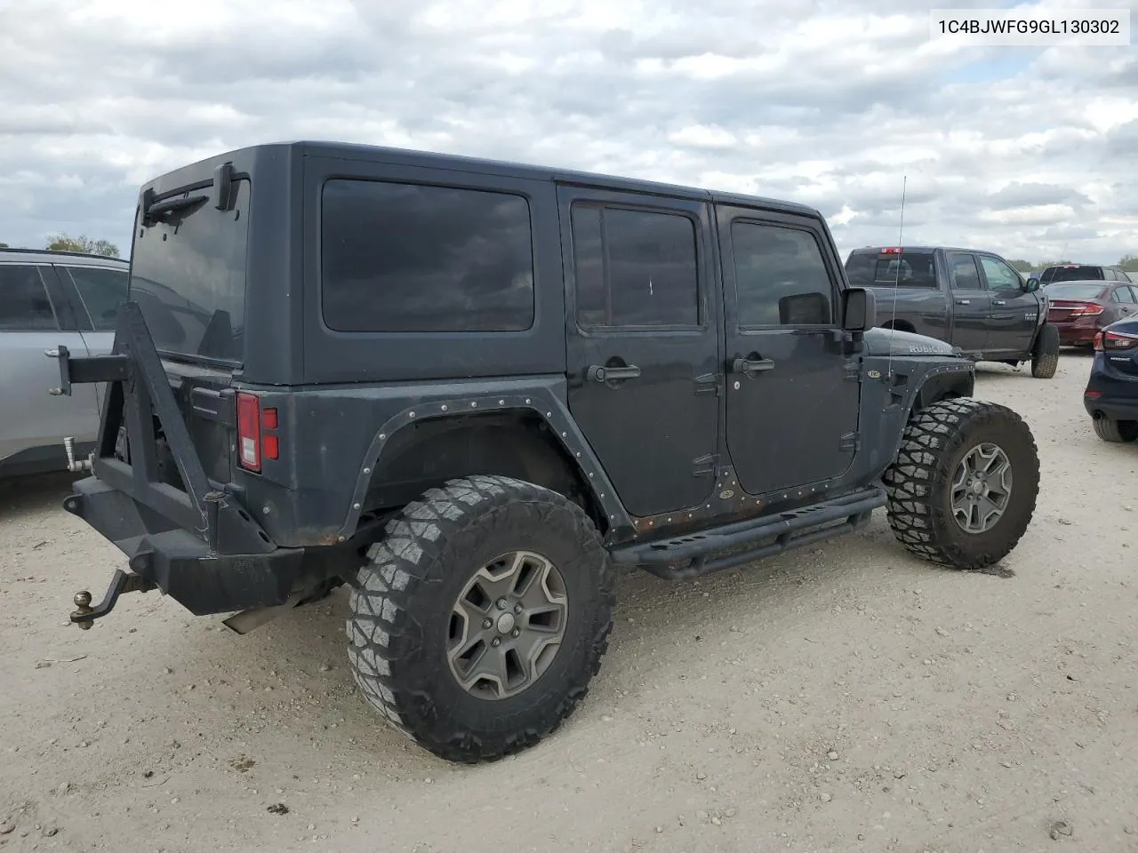 2016 Jeep Wrangler Unlimited Rubicon VIN: 1C4BJWFG9GL130302 Lot: 77571604