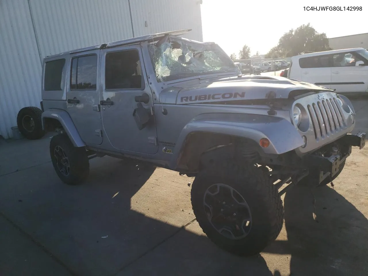 2016 Jeep Wrangler Unlimited Rubicon VIN: 1C4HJWFG8GL142998 Lot: 77854744