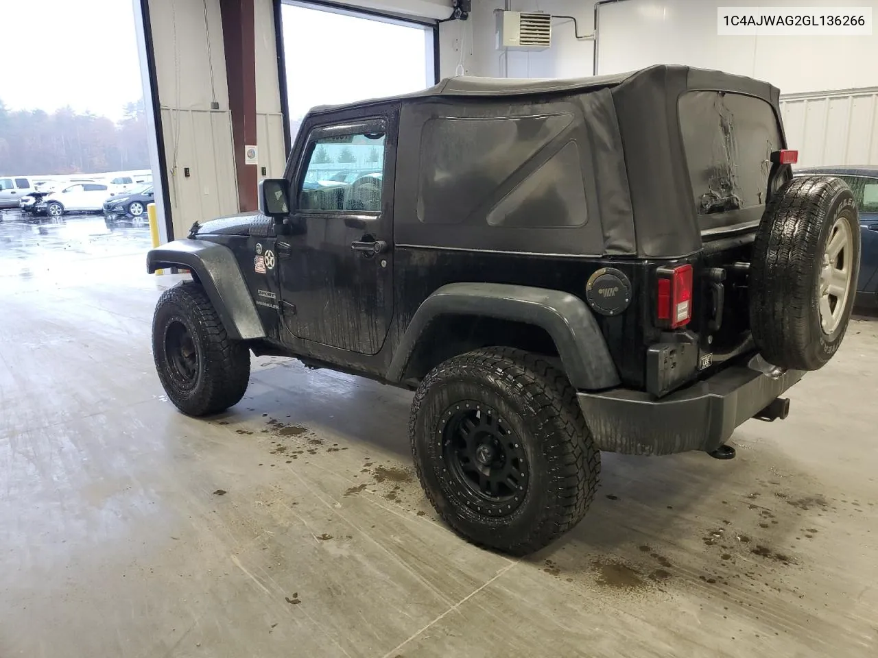 2016 Jeep Wrangler Sport VIN: 1C4AJWAG2GL136266 Lot: 78504924