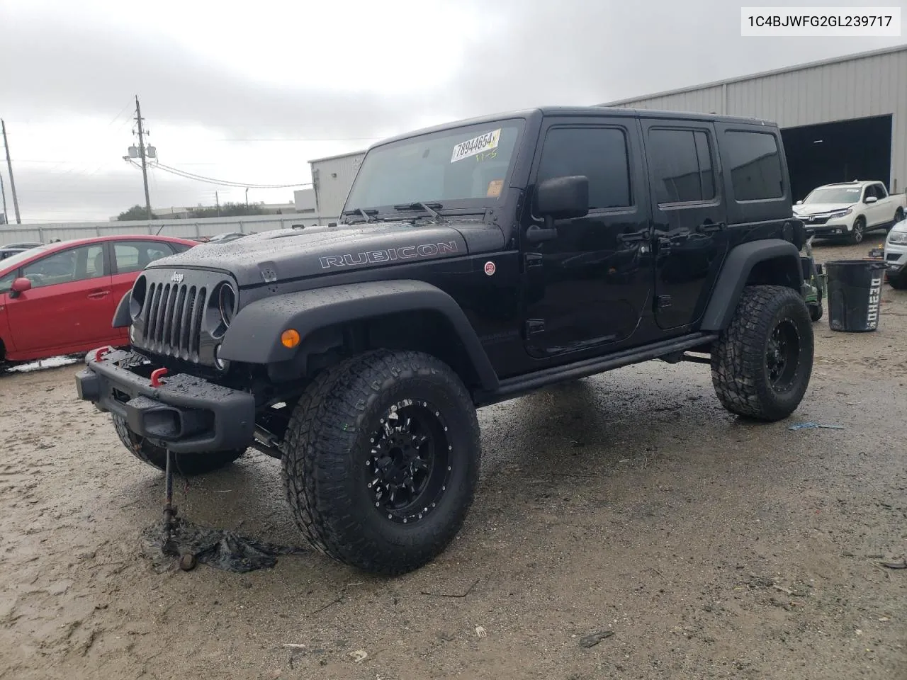 2016 Jeep Wrangler Unlimited Rubicon VIN: 1C4BJWFG2GL239717 Lot: 78944654