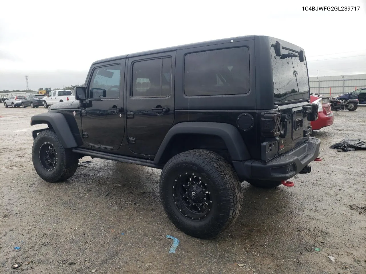 2016 Jeep Wrangler Unlimited Rubicon VIN: 1C4BJWFG2GL239717 Lot: 78944654