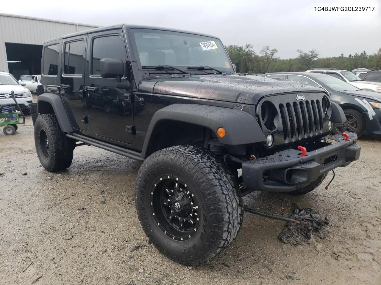 2016 Jeep Wrangler Unlimited Rubicon VIN: 1C4BJWFG2GL239717 Lot: 78944654