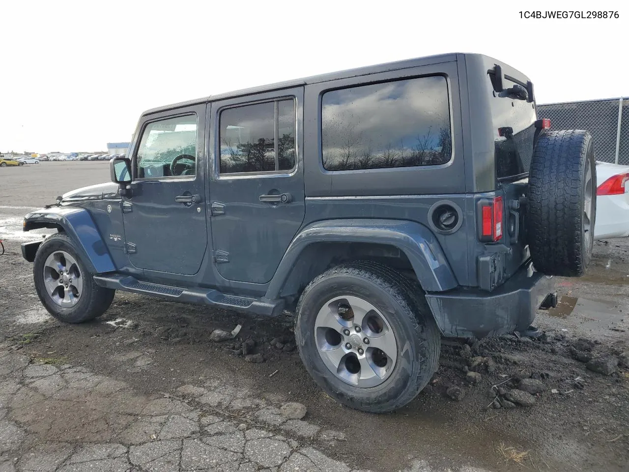 2016 Jeep Wrangler Unlimited Sahara VIN: 1C4BJWEG7GL298876 Lot: 79387884