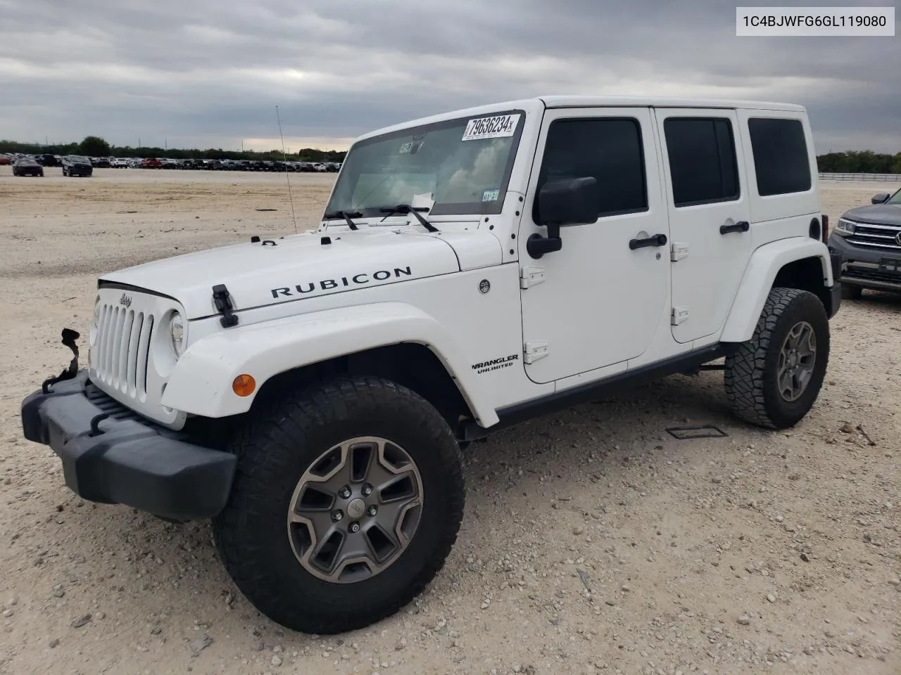 2016 Jeep Wrangler Unlimited Rubicon VIN: 1C4BJWFG6GL119080 Lot: 79636234