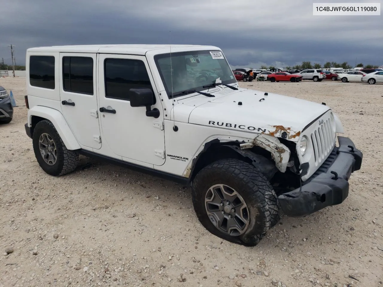 2016 Jeep Wrangler Unlimited Rubicon VIN: 1C4BJWFG6GL119080 Lot: 79636234