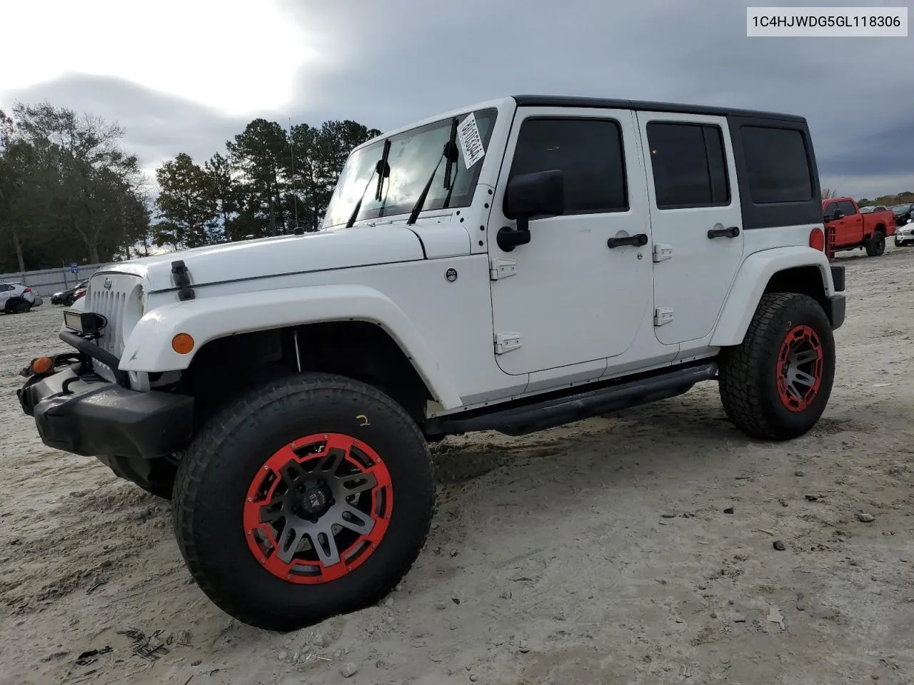 2016 Jeep Wrangler Unlimited Sport VIN: 1C4HJWDG5GL118306 Lot: 80103344