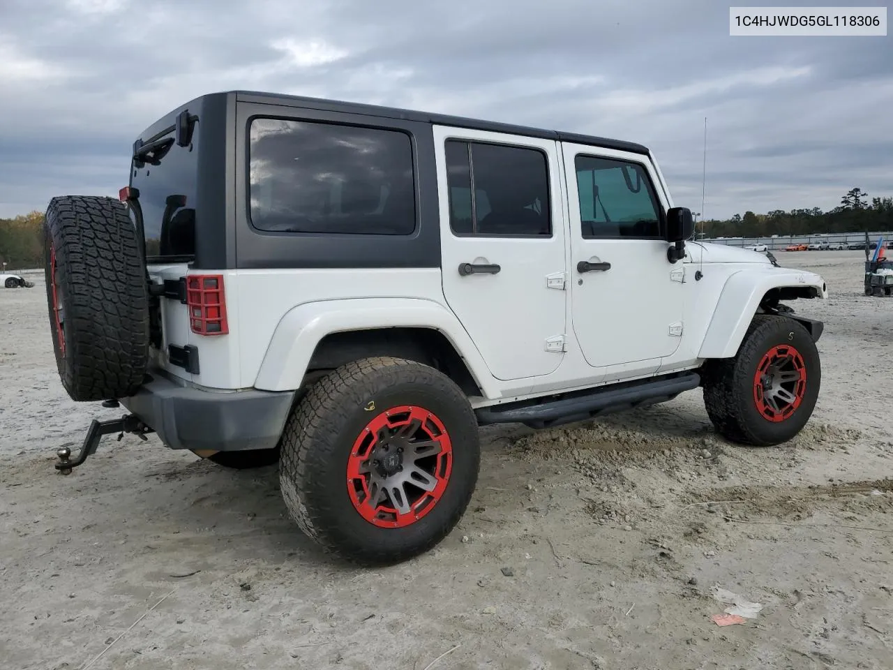 2016 Jeep Wrangler Unlimited Sport VIN: 1C4HJWDG5GL118306 Lot: 80103344