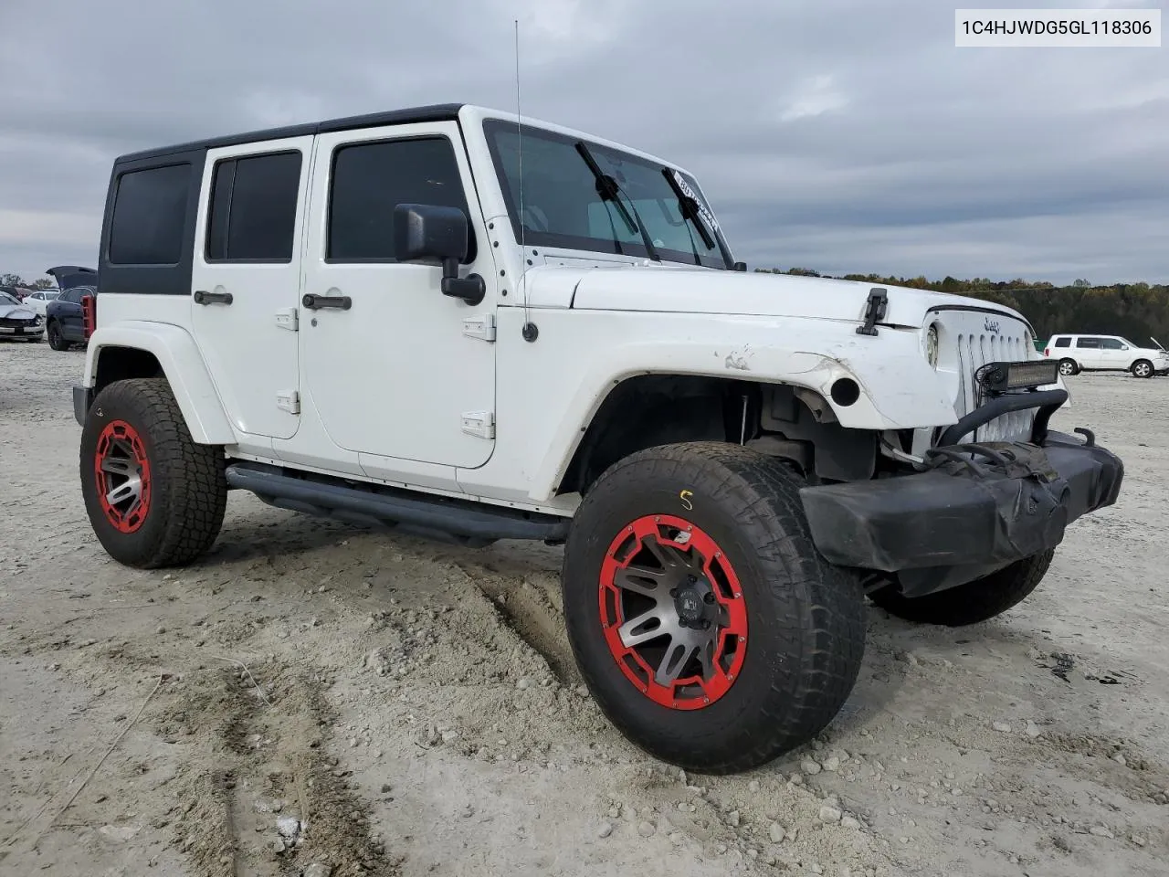 2016 Jeep Wrangler Unlimited Sport VIN: 1C4HJWDG5GL118306 Lot: 80103344