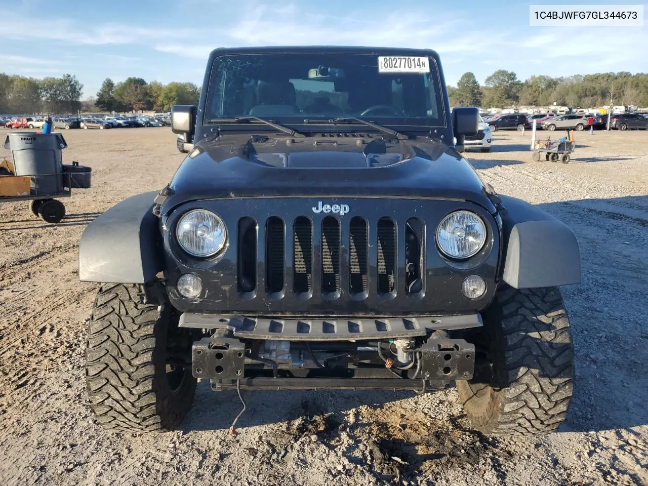 1C4BJWFG7GL344673 2016 Jeep Wrangler Unlimited Rubicon