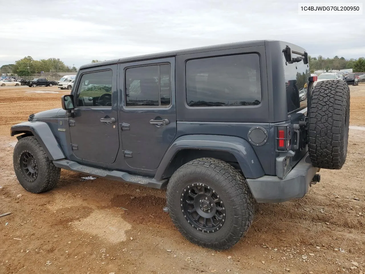 2016 Jeep Wrangler Unlimited Sport VIN: 1C4BJWDG7GL200950 Lot: 80679554