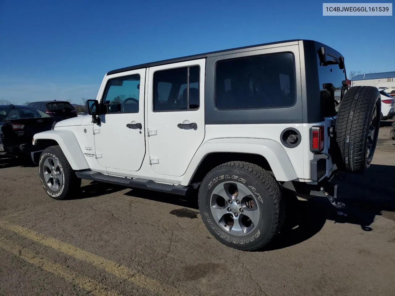 2016 Jeep Wrangler Unlimited Sahara VIN: 1C4BJWEG6GL161539 Lot: 80738954