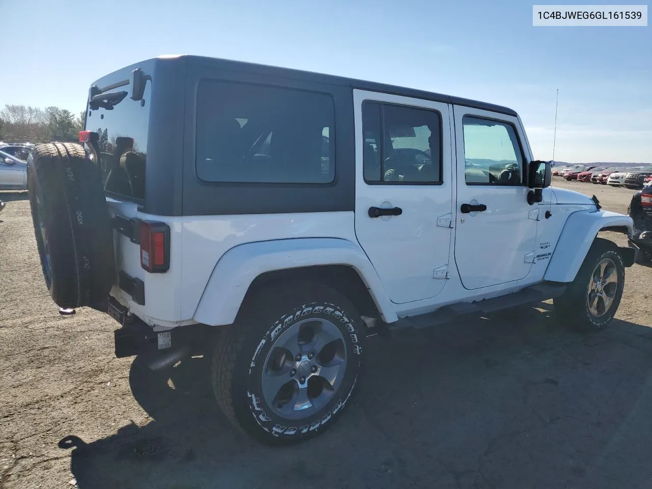 2016 Jeep Wrangler Unlimited Sahara VIN: 1C4BJWEG6GL161539 Lot: 80738954