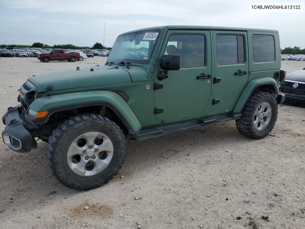 2017 Jeep Wrangler Unlimited Sport VIN: 1C4BJWDG6HL613122 Lot: 50602624