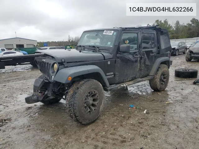 1C4BJWDG4HL632266 2017 Jeep Wrangler Unlimited Sport