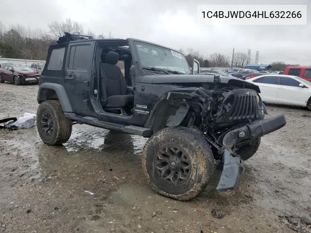 1C4BJWDG4HL632266 2017 Jeep Wrangler Unlimited Sport