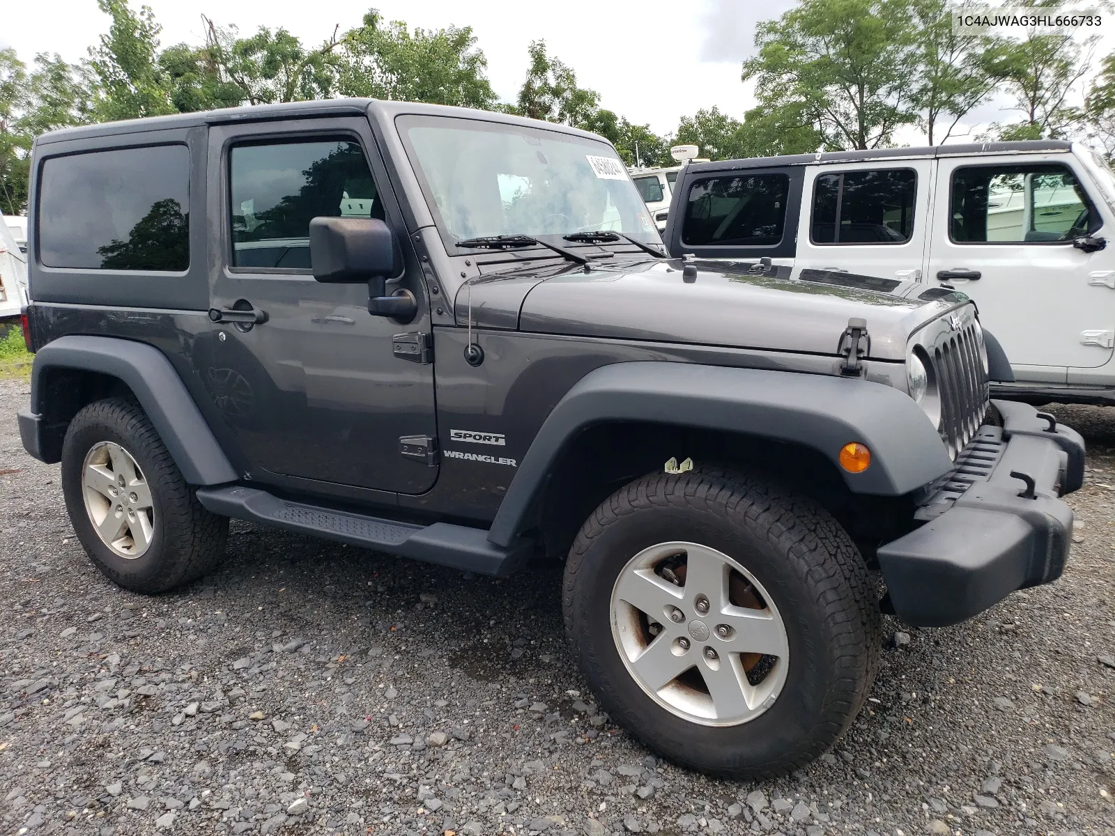 2017 Jeep Wrangler Sport VIN: 1C4AJWAG3HL666733 Lot: 64580244