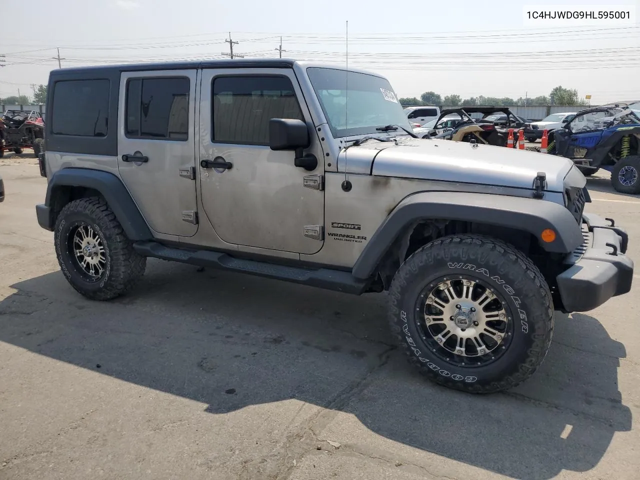 2017 Jeep Wrangler Unlimited Sport VIN: 1C4HJWDG9HL595001 Lot: 64873134