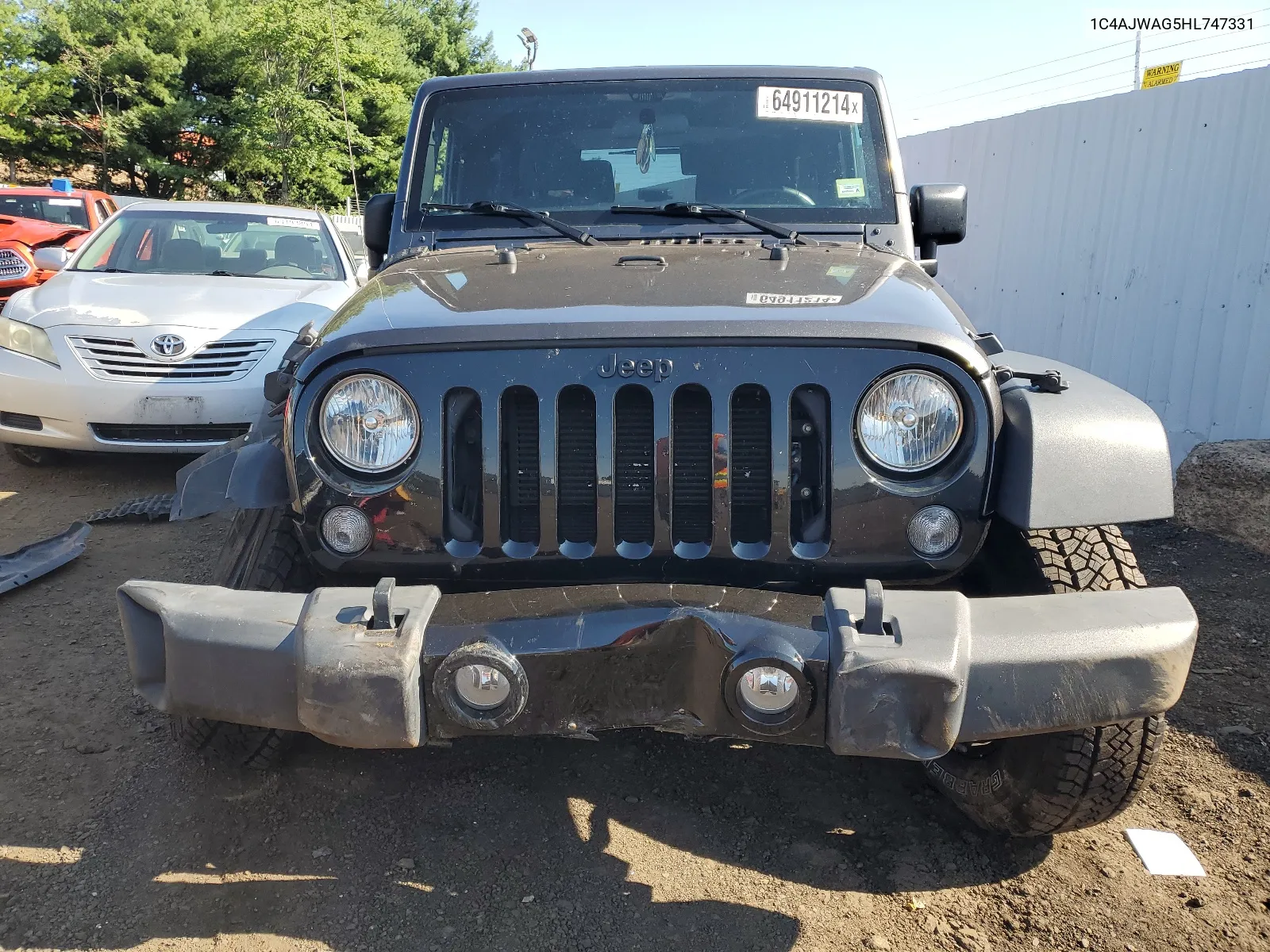 2017 Jeep Wrangler Sport VIN: 1C4AJWAG5HL747331 Lot: 64911214