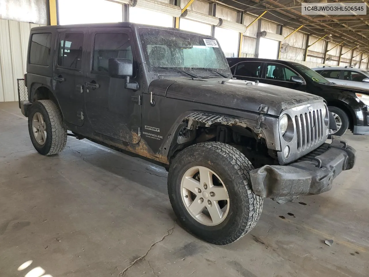 1C4BJWDG3HL506545 2017 Jeep Wrangler Unlimited Sport