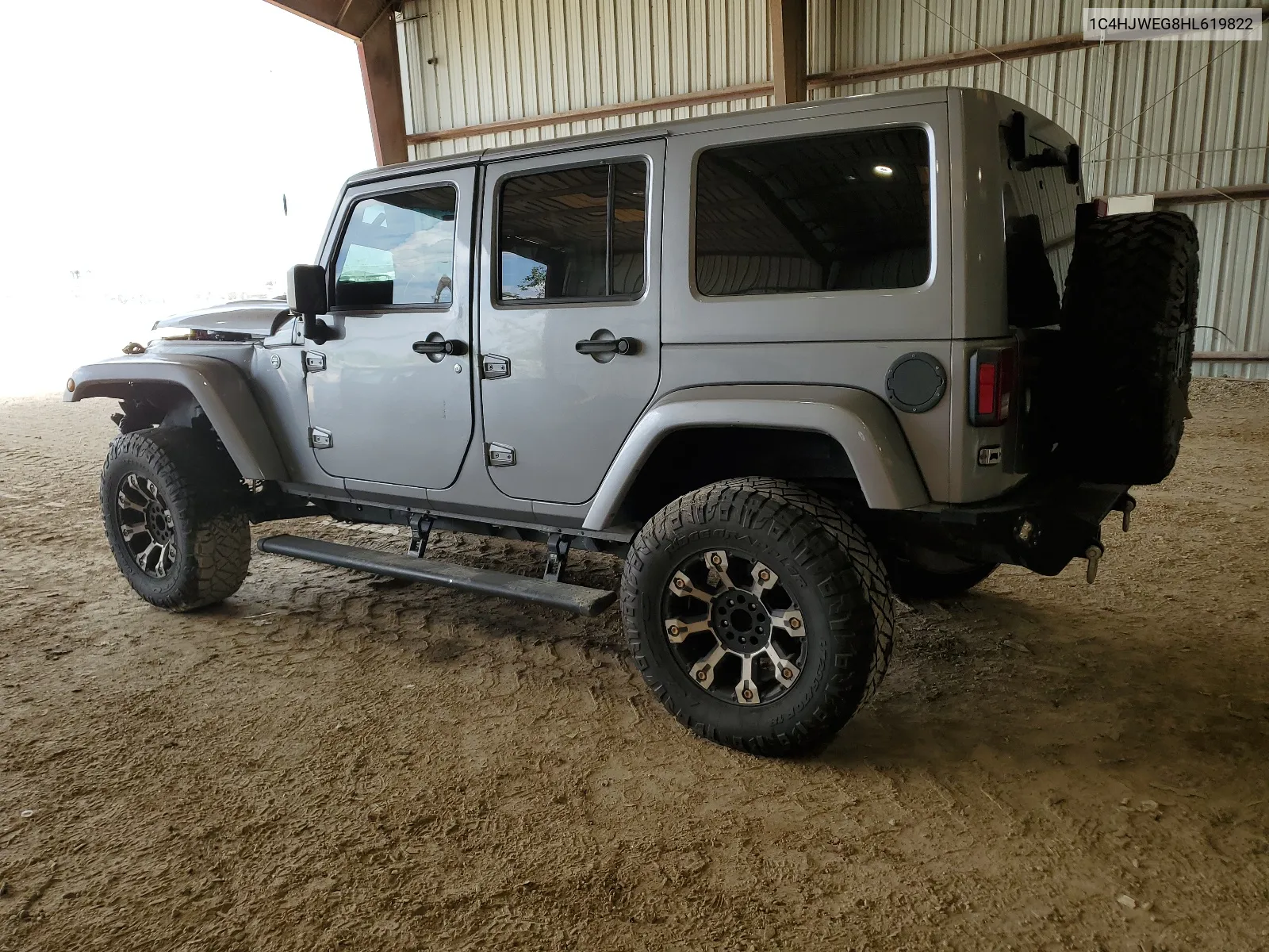 2017 Jeep Wrangler Unlimited Sahara VIN: 1C4HJWEG8HL619822 Lot: 67071954