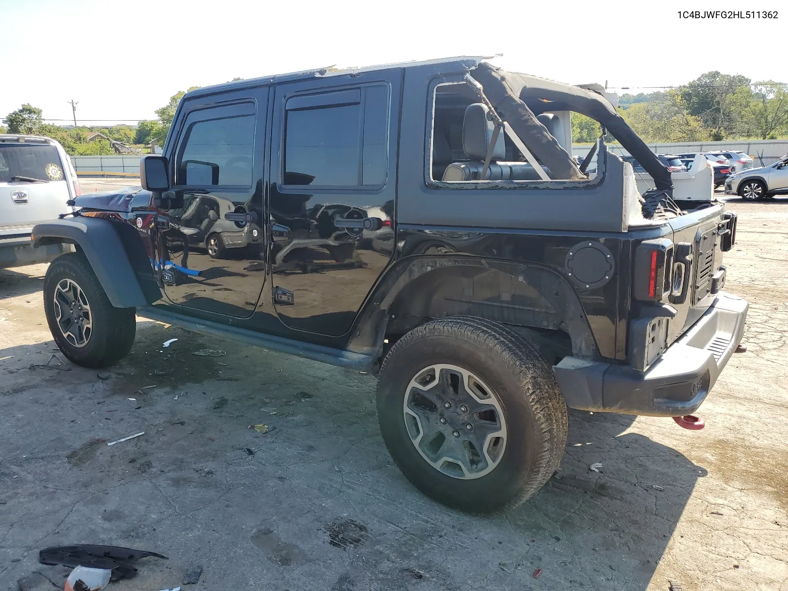 1C4BJWFG2HL511362 2017 Jeep Wrangler Unlimited Rubicon