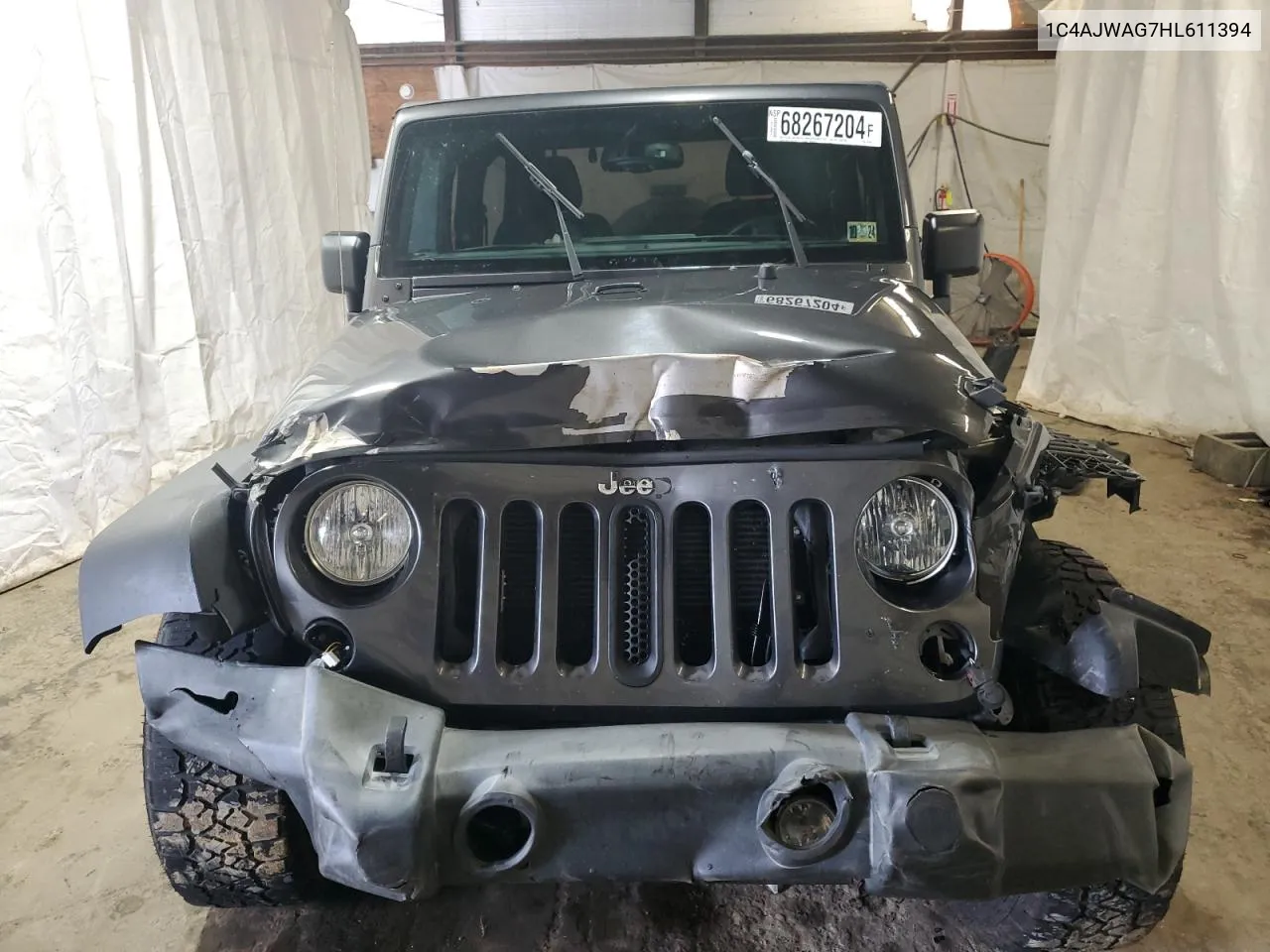 1C4AJWAG7HL611394 2017 Jeep Wrangler Sport