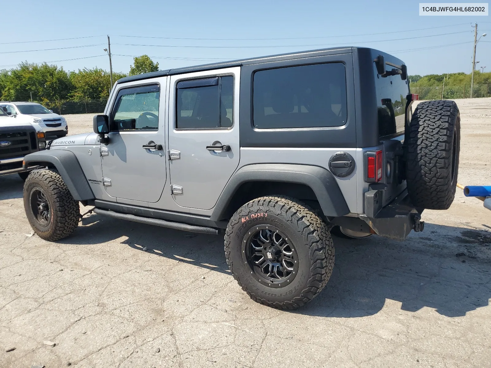 2017 Jeep Wrangler Unlimited Rubicon VIN: 1C4BJWFG4HL682002 Lot: 68680664