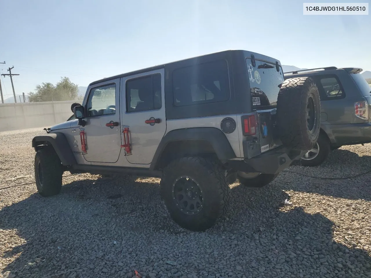 2017 Jeep Wrangler Unlimited Sport VIN: 1C4BJWDG1HL560510 Lot: 68932644