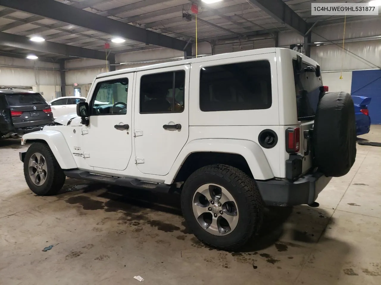 1C4HJWEG9HL531877 2017 Jeep Wrangler Unlimited Sahara