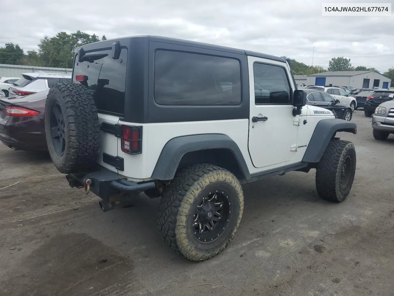 2017 Jeep Wrangler Sport VIN: 1C4AJWAG2HL677674 Lot: 69296294