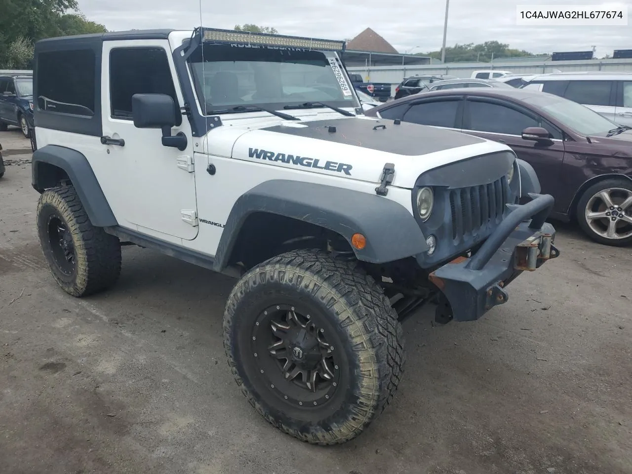 1C4AJWAG2HL677674 2017 Jeep Wrangler Sport