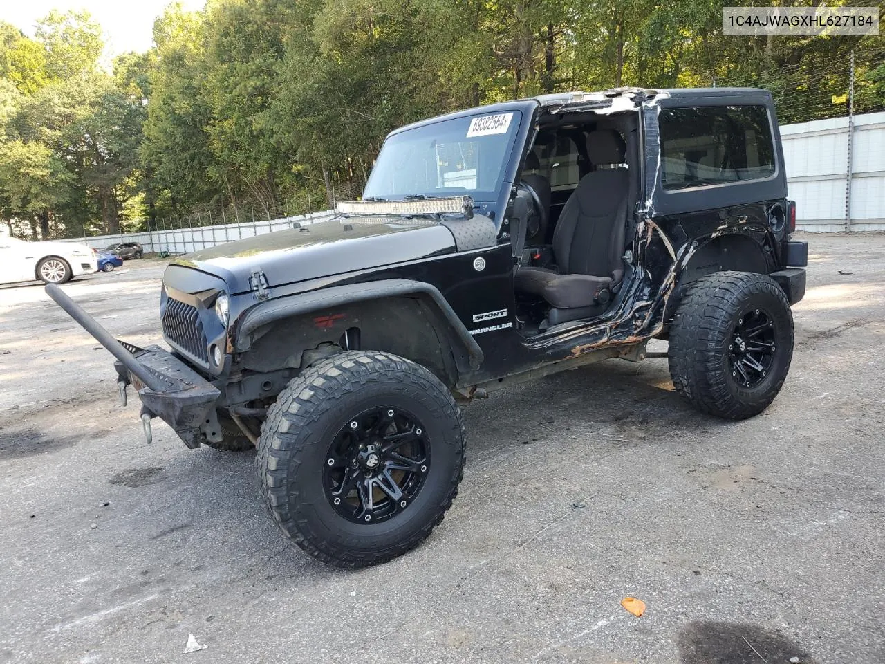 1C4AJWAGXHL627184 2017 Jeep Wrangler Sport