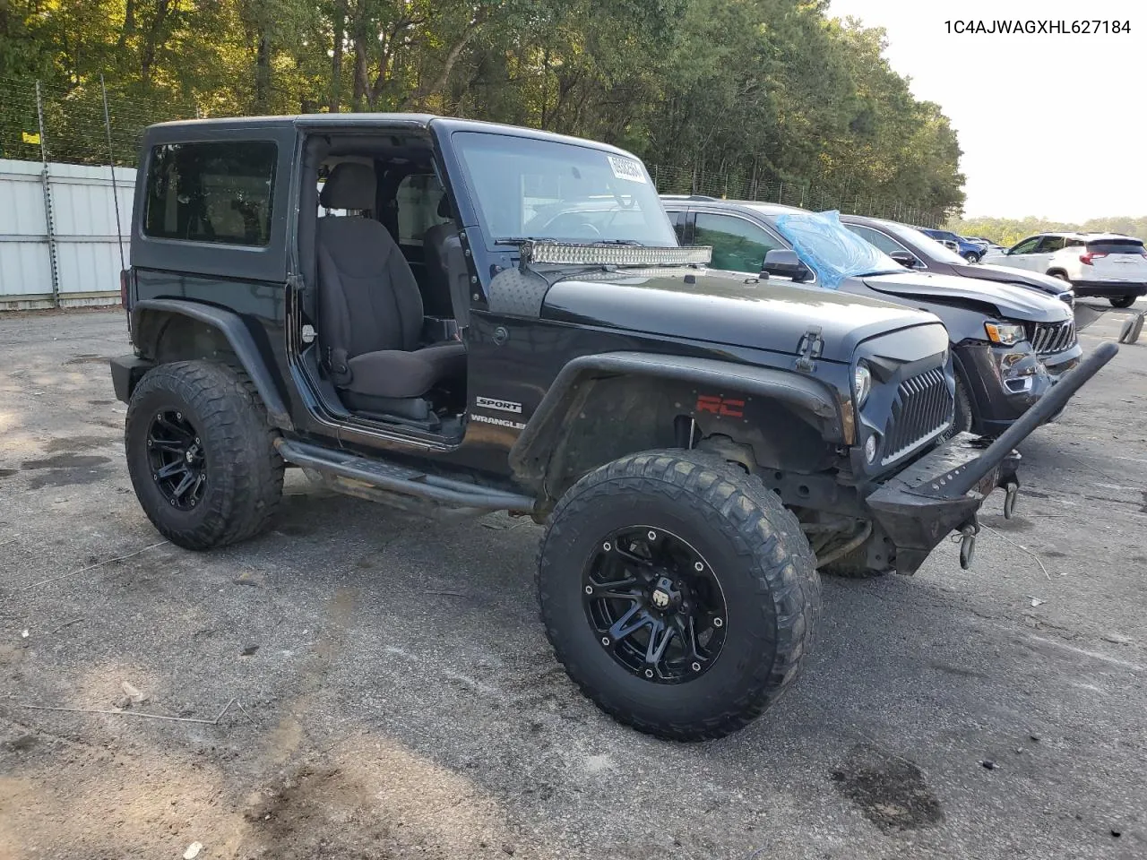 1C4AJWAGXHL627184 2017 Jeep Wrangler Sport