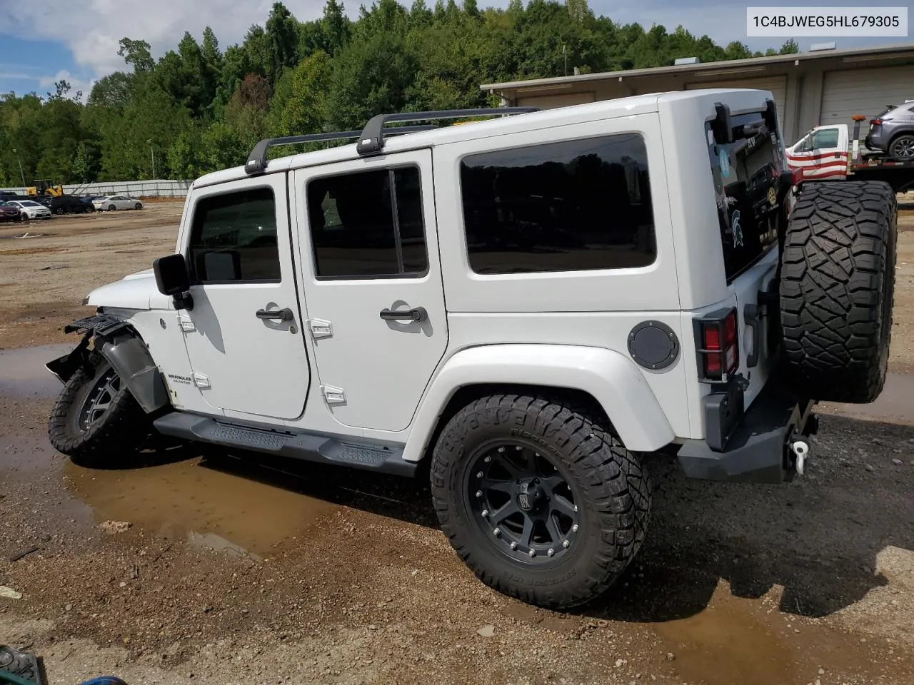 2017 Jeep Wrangler Unlimited Sahara VIN: 1C4BJWEG5HL679305 Lot: 69630714