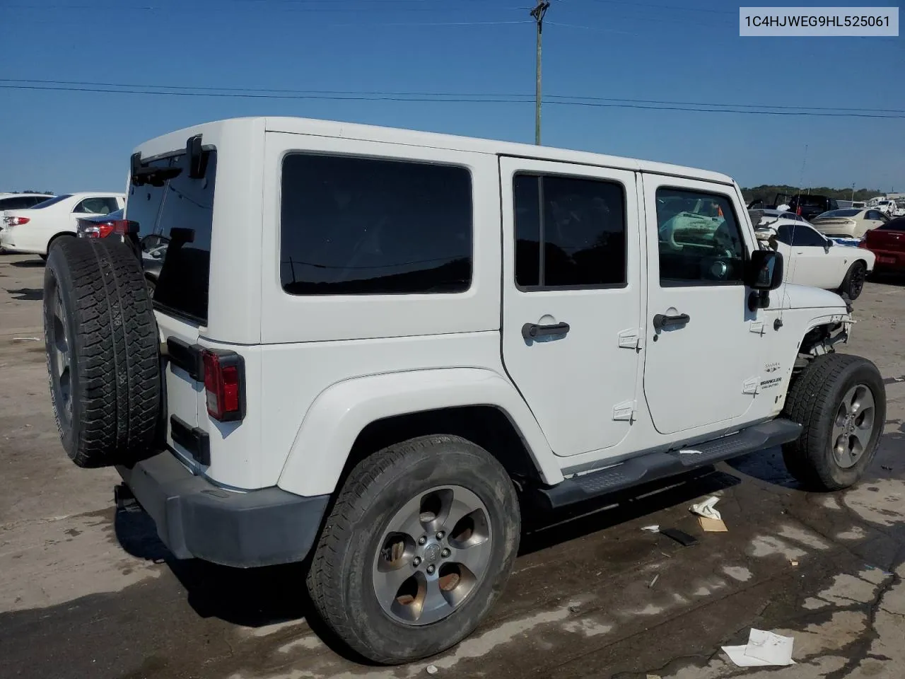 2017 Jeep Wrangler Unlimited Sahara VIN: 1C4HJWEG9HL525061 Lot: 70227464