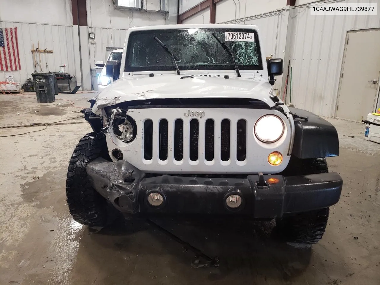 1C4AJWAG9HL739877 2017 Jeep Wrangler Sport