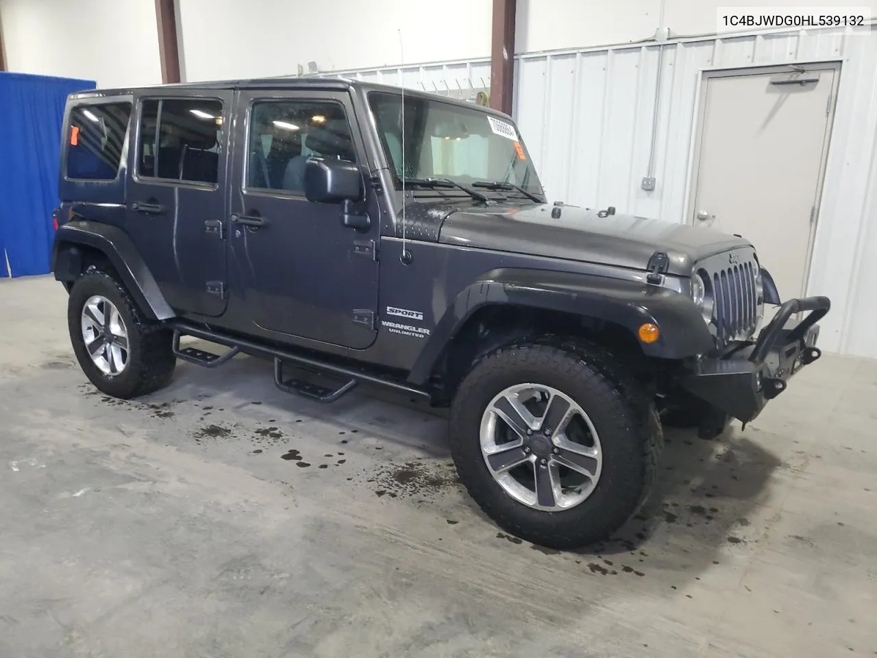 2017 Jeep Wrangler Unlimited Sport VIN: 1C4BJWDG0HL539132 Lot: 70688864