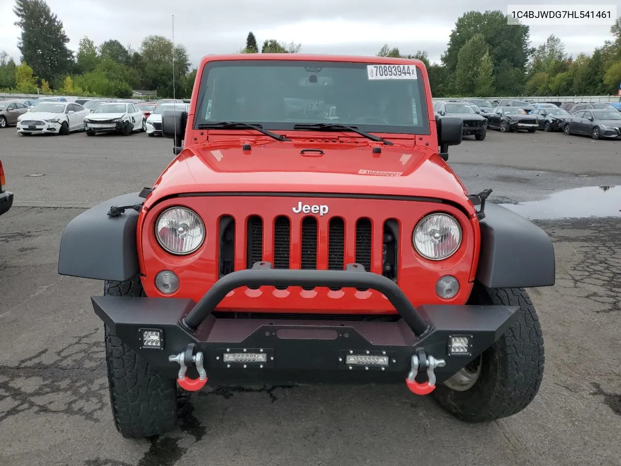 1C4BJWDG7HL541461 2017 Jeep Wrangler Unlimited Sport