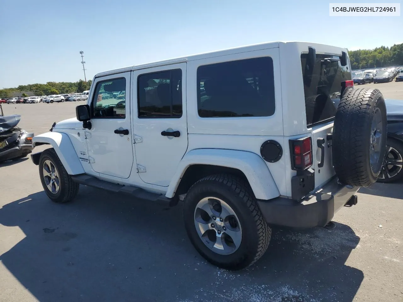 2017 Jeep Wrangler Unlimited Sahara VIN: 1C4BJWEG2HL724961 Lot: 70965154