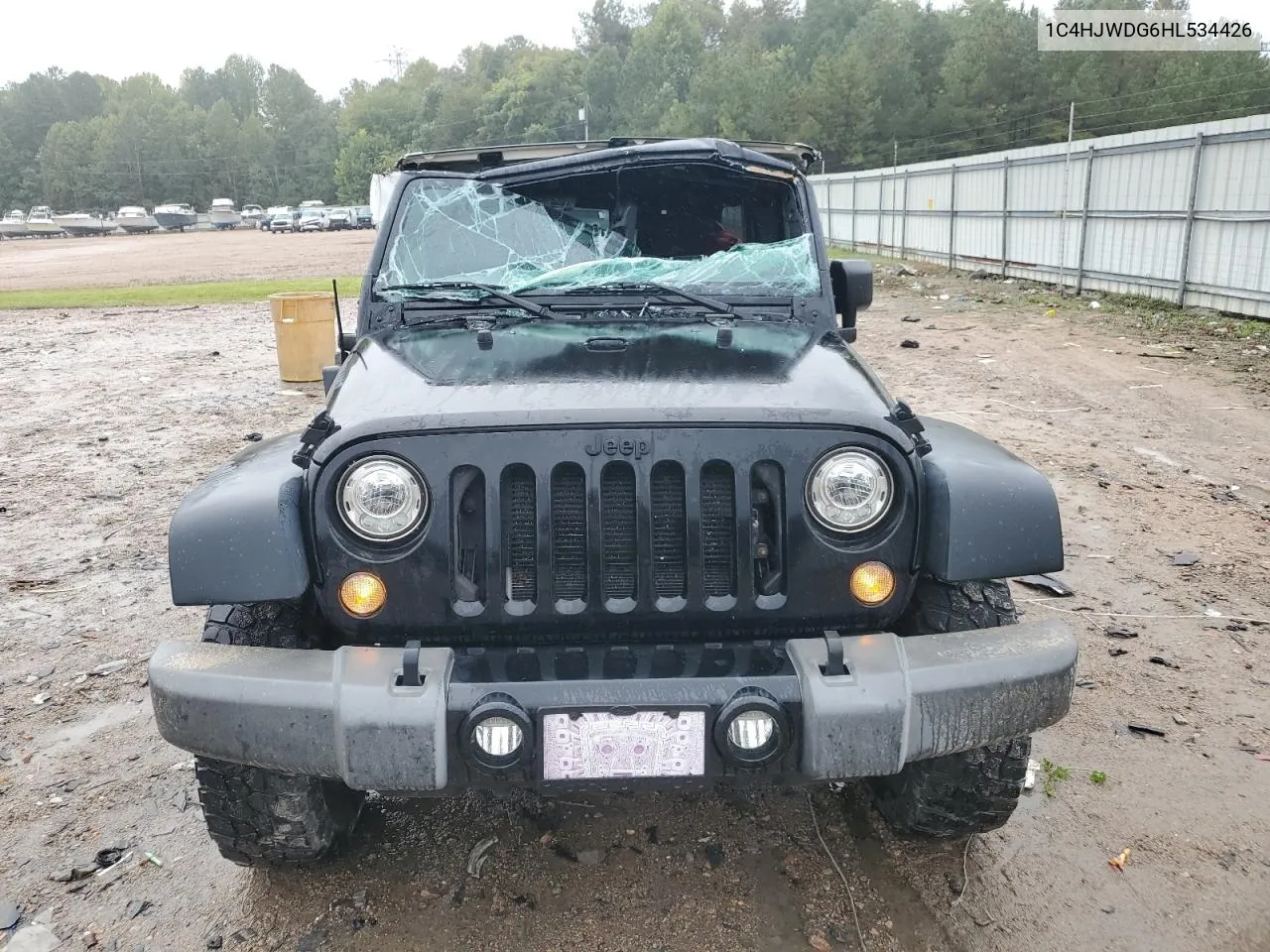 2017 Jeep Wrangler Unlimited Sport VIN: 1C4HJWDG6HL534426 Lot: 71777494