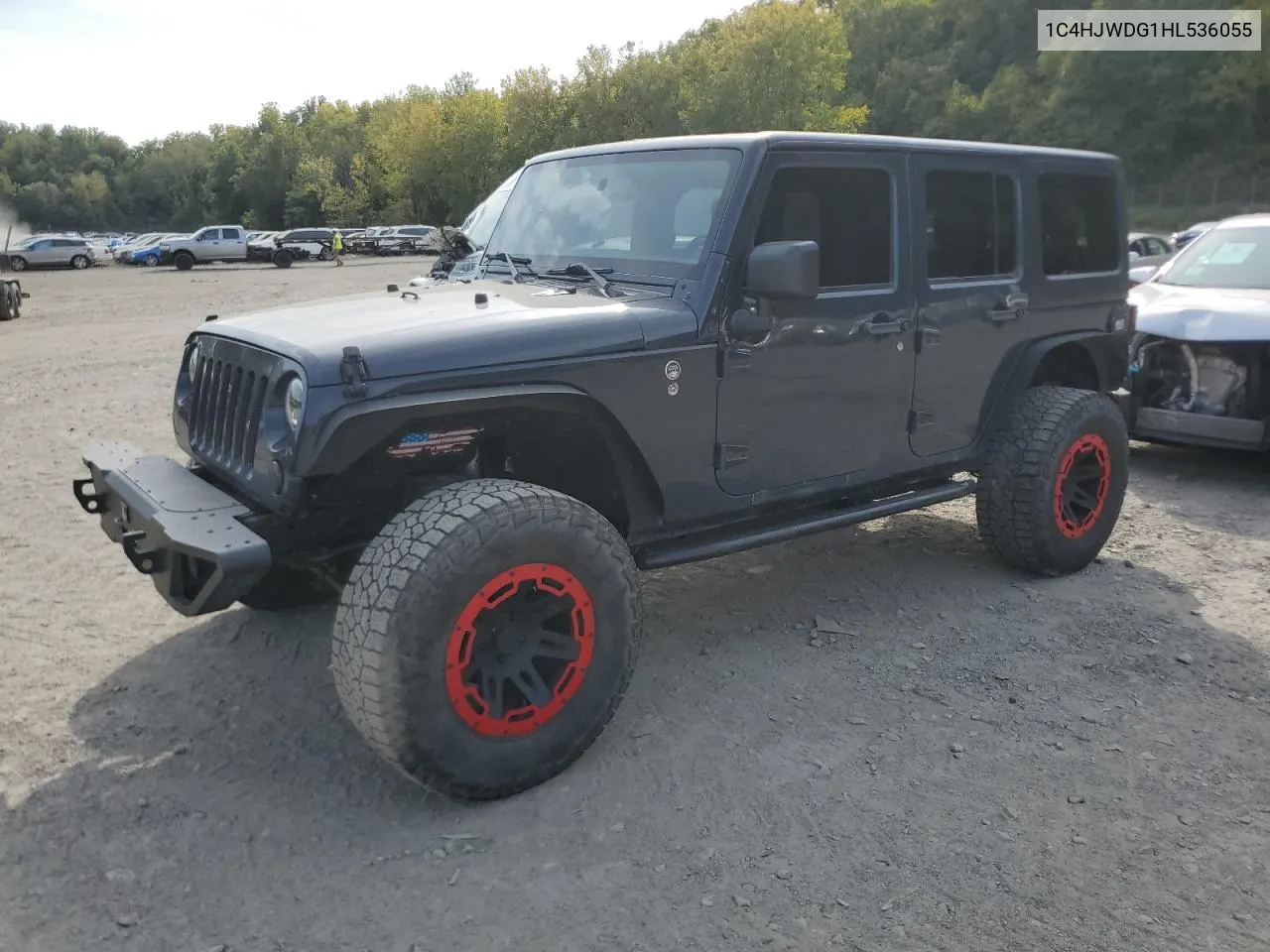 2017 Jeep Wrangler Unlimited Sport VIN: 1C4HJWDG1HL536055 Lot: 72130264