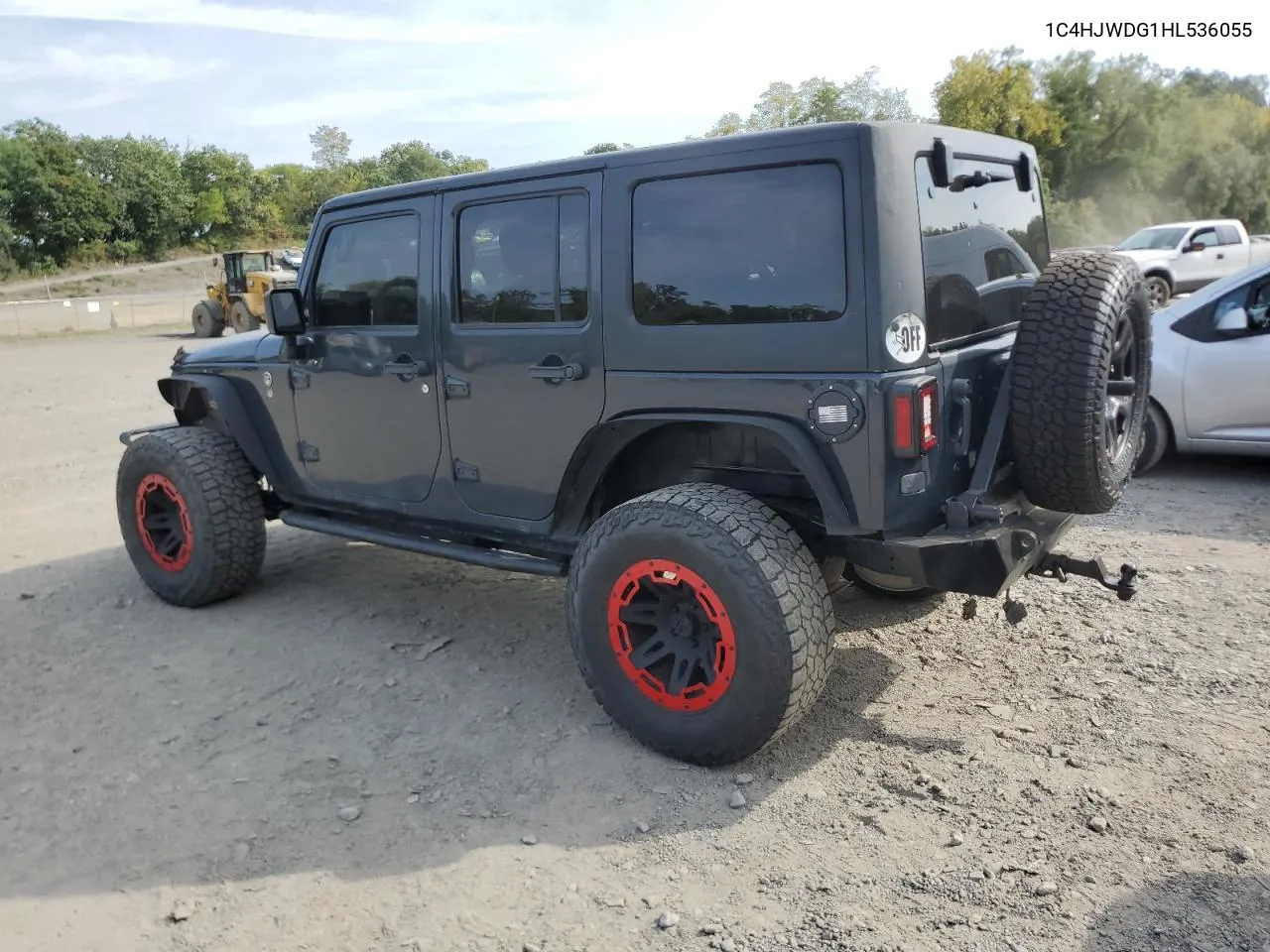 1C4HJWDG1HL536055 2017 Jeep Wrangler Unlimited Sport