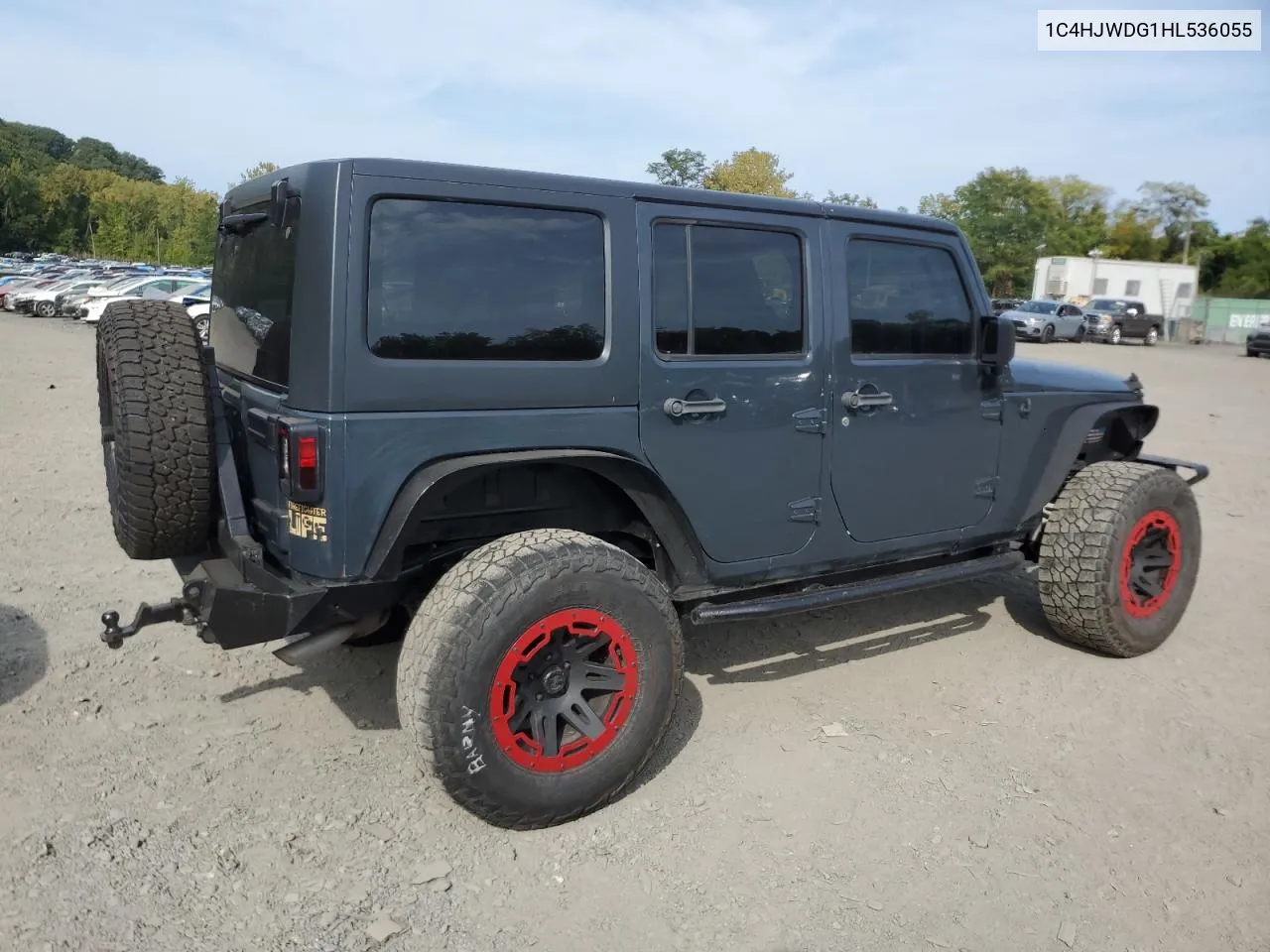 1C4HJWDG1HL536055 2017 Jeep Wrangler Unlimited Sport