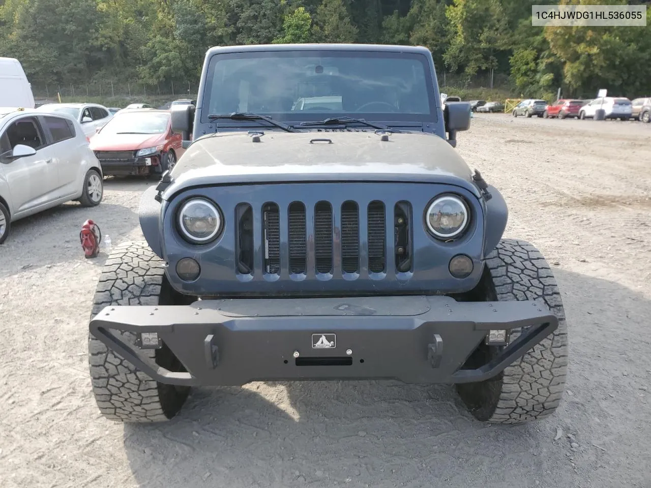 1C4HJWDG1HL536055 2017 Jeep Wrangler Unlimited Sport