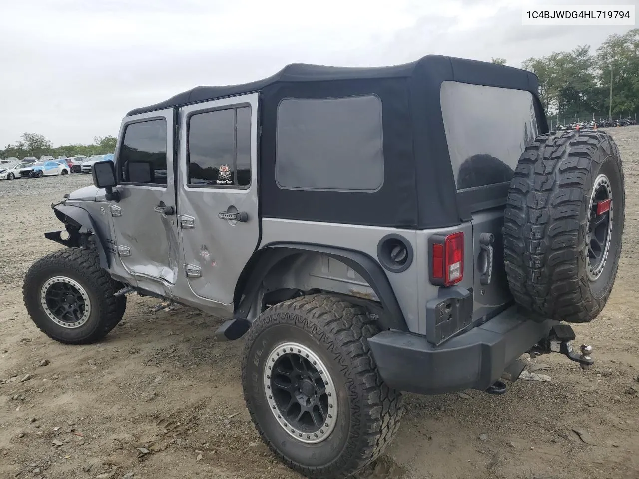 2017 Jeep Wrangler Unlimited Sport VIN: 1C4BJWDG4HL719794 Lot: 72769574