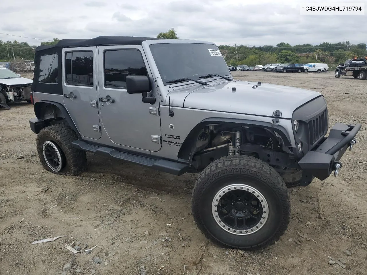 2017 Jeep Wrangler Unlimited Sport VIN: 1C4BJWDG4HL719794 Lot: 72769574