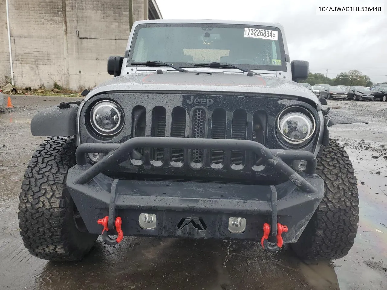 2017 Jeep Wrangler Sport VIN: 1C4AJWAG1HL536448 Lot: 73226834