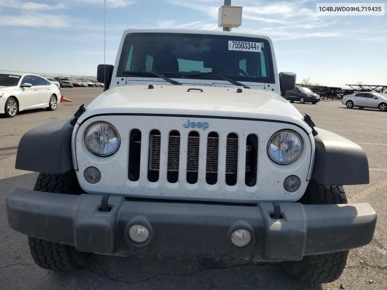 2017 Jeep Wrangler Unlimited Sport VIN: 1C4BJWDG9HL719435 Lot: 75503344